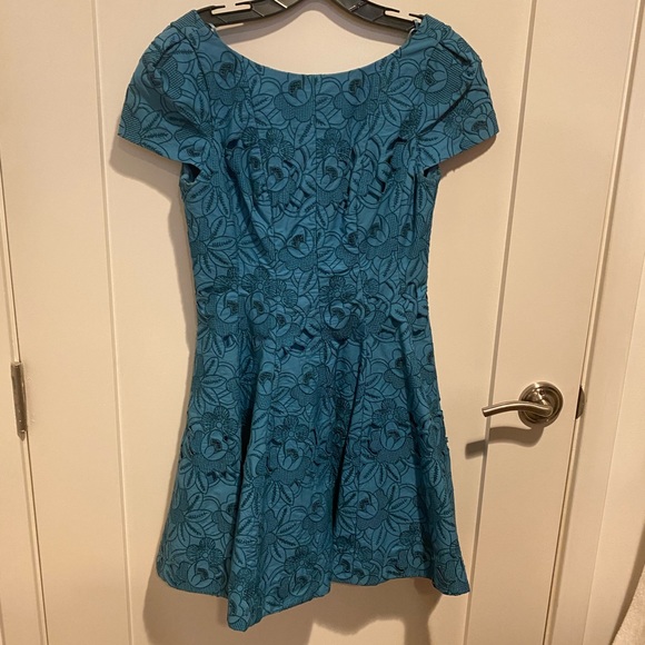 Tibi Floral Cap Sleeve Dress - Picture 5 of 8